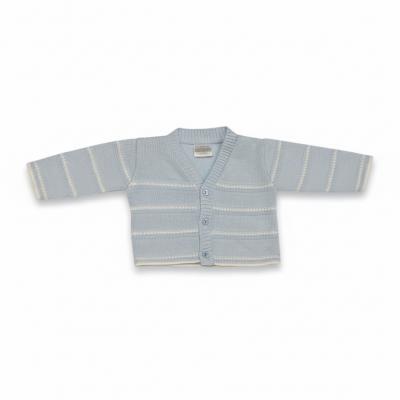 NT10-177-S  Sky Stripe Cardigan  (9-24 months)