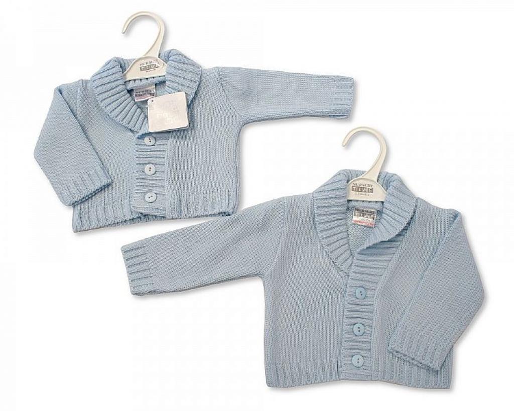 Nursery Time Bw-10-511a 503532000511 9 NT10-511A-S Sky Shawl Cardigan (6-24 months)