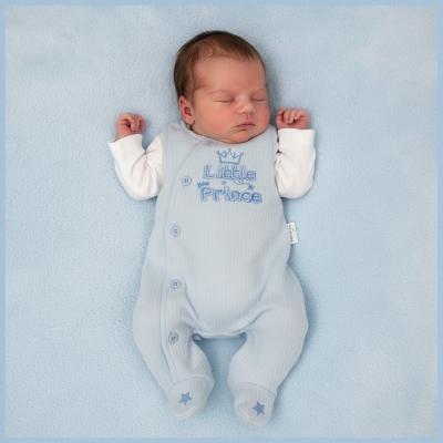 NT202-739 Quilted Prince Dungaree & Top (3-8 lbs)