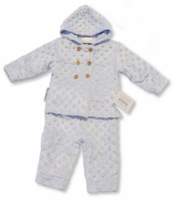NT2020-2612S  Bubble/Popcorn Two Piece Set  (0-9 months)
