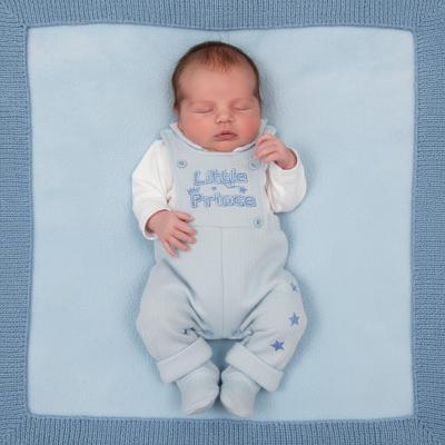 NT2020-741 Quilted Prince Dungaree & Top (3-8lbs)