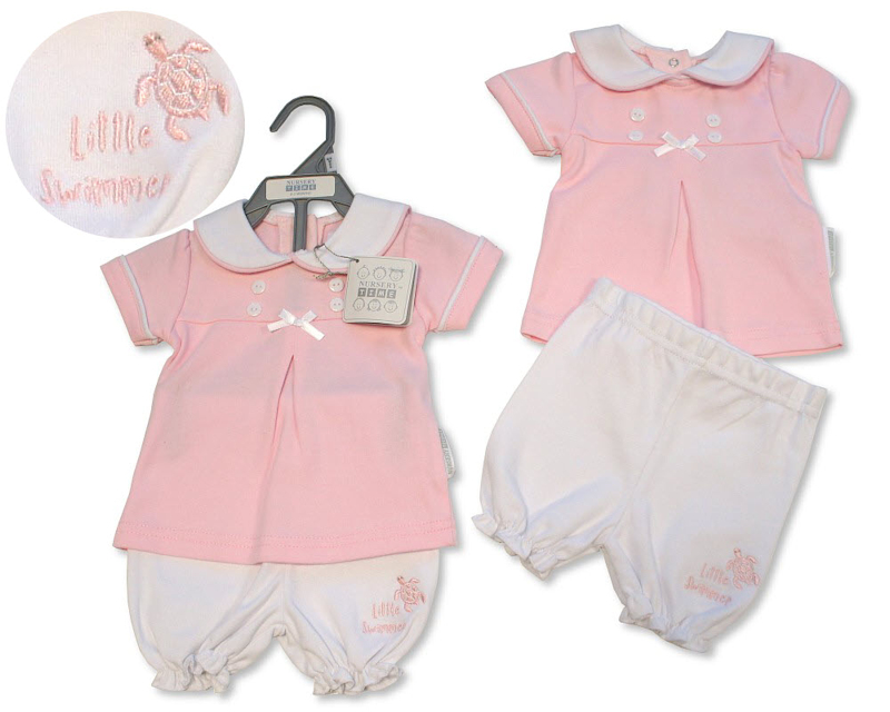Nursery Time BIS-2100-2309 5035320423098 NT2100-2309 "Nautical" Two Piece Set (NB - 6 months)