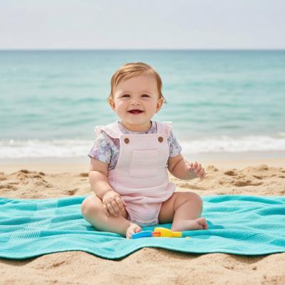 NT2120-6171p  Muslin "Floral" Dungaree Set  (3-12 months)