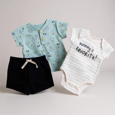 NT2120-6355-B  "Puppy" Shorts Set  (0-9 months)