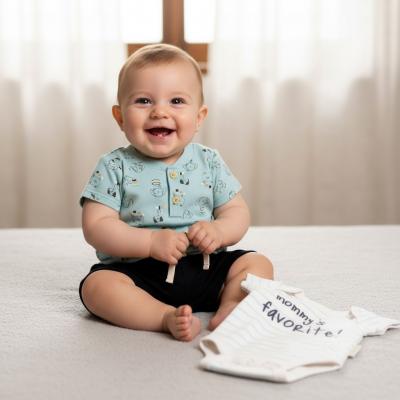NT2120-6355  Puppy Shorts Set  (0-9 months)