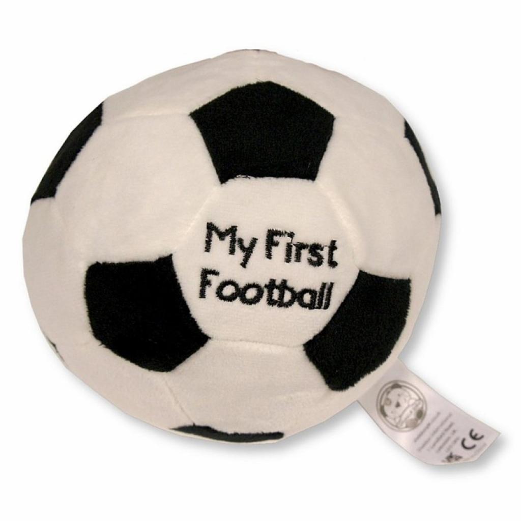 Nursery Time GP-25-1123B 5035320125237 NT25-1123B Black "My First Football" and Rattle