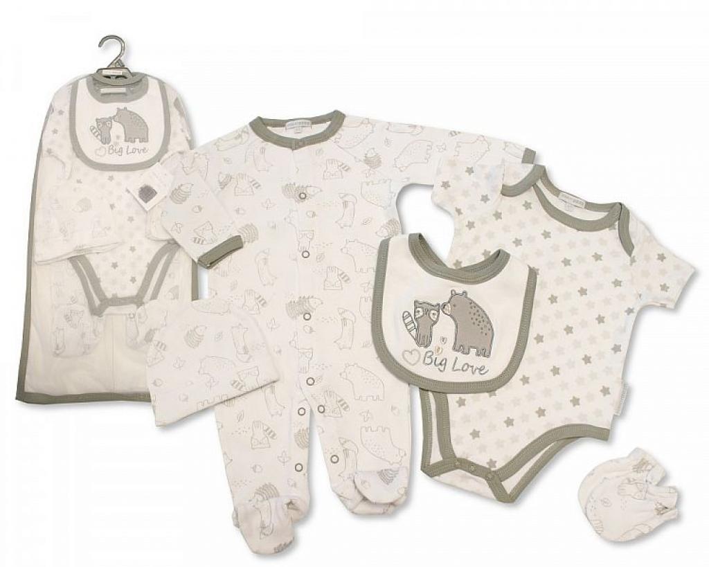 Nursery Time GP-25-1168 5035320511689 NT25-1168 "Big Love" 5 Piece Layette Set (NB-6 months)