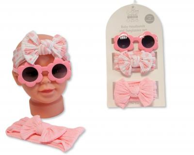 NT25-1396  Sunglasses and Two Headbands Gift  (approx 12m)