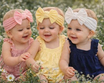 NT25-1403A  Cable Triple Pack Stretch Bow Headband Set 