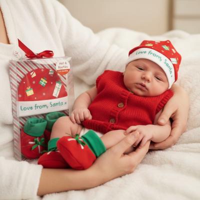 NT2516-0814R  "Love from Santa" Gift Set  (0-6 months)