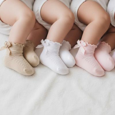 NT61-2237A Triple Pack "Bow" Socks (Choose Size 0-6m)