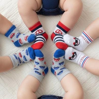 NT61-2244A Triple Pack "Car" Socks (Choose Size 0-6m)