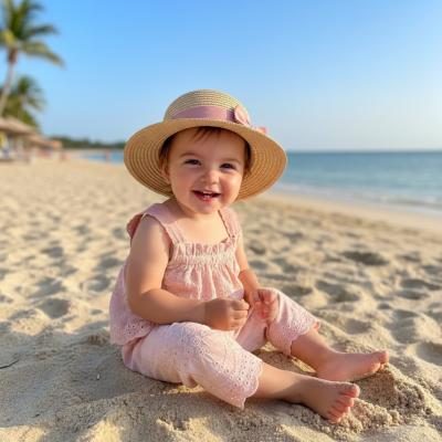 OK2010  Broderie Anglaise Sun Set  ( 6-24 months)