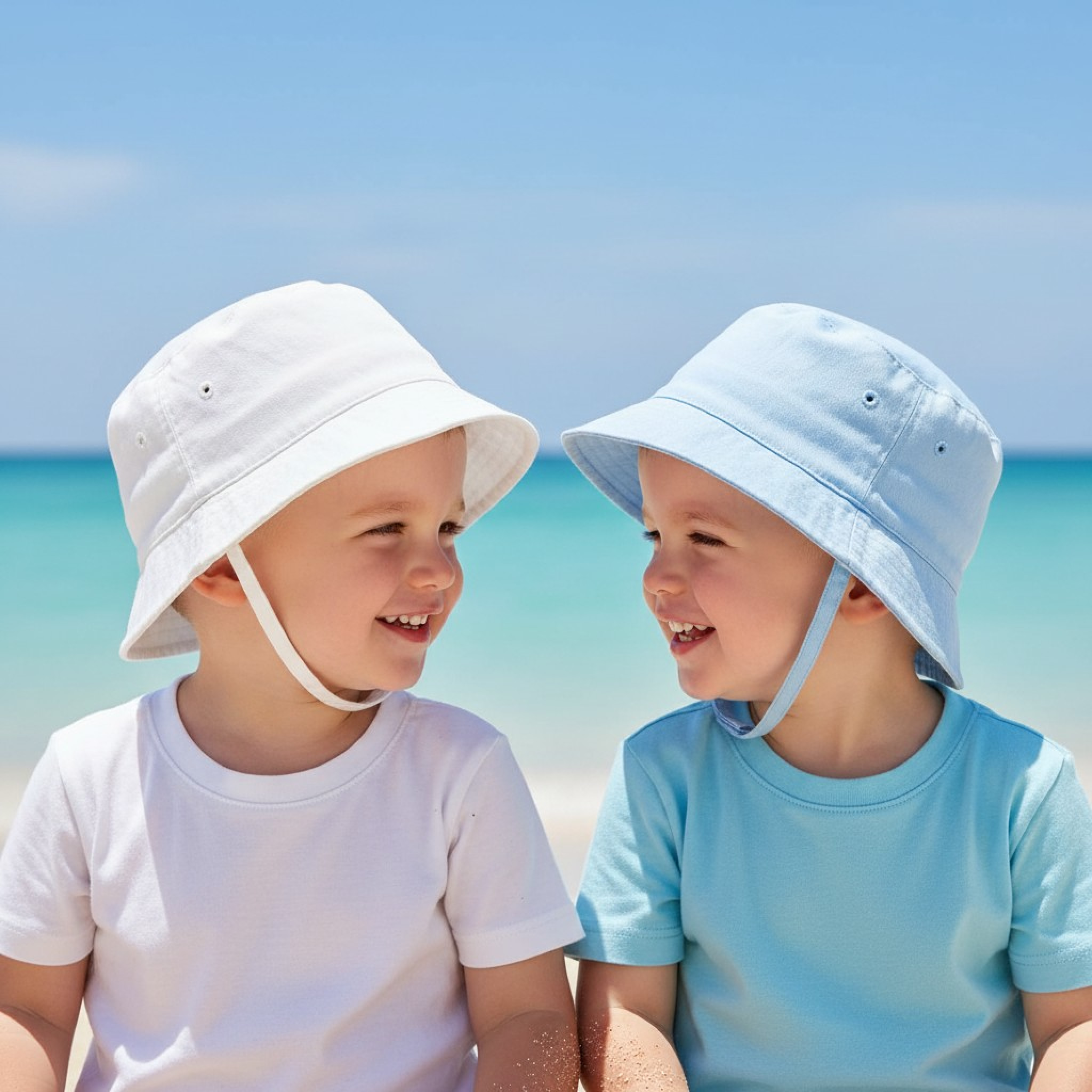 Pesci Baby KIDS/0193 * PB0193WS Bucket Hat with Chin Strap (12-48 months)