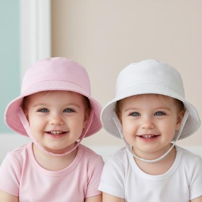 PB0241PW  Bucket Hat with Chin Strap  (0-12 months)