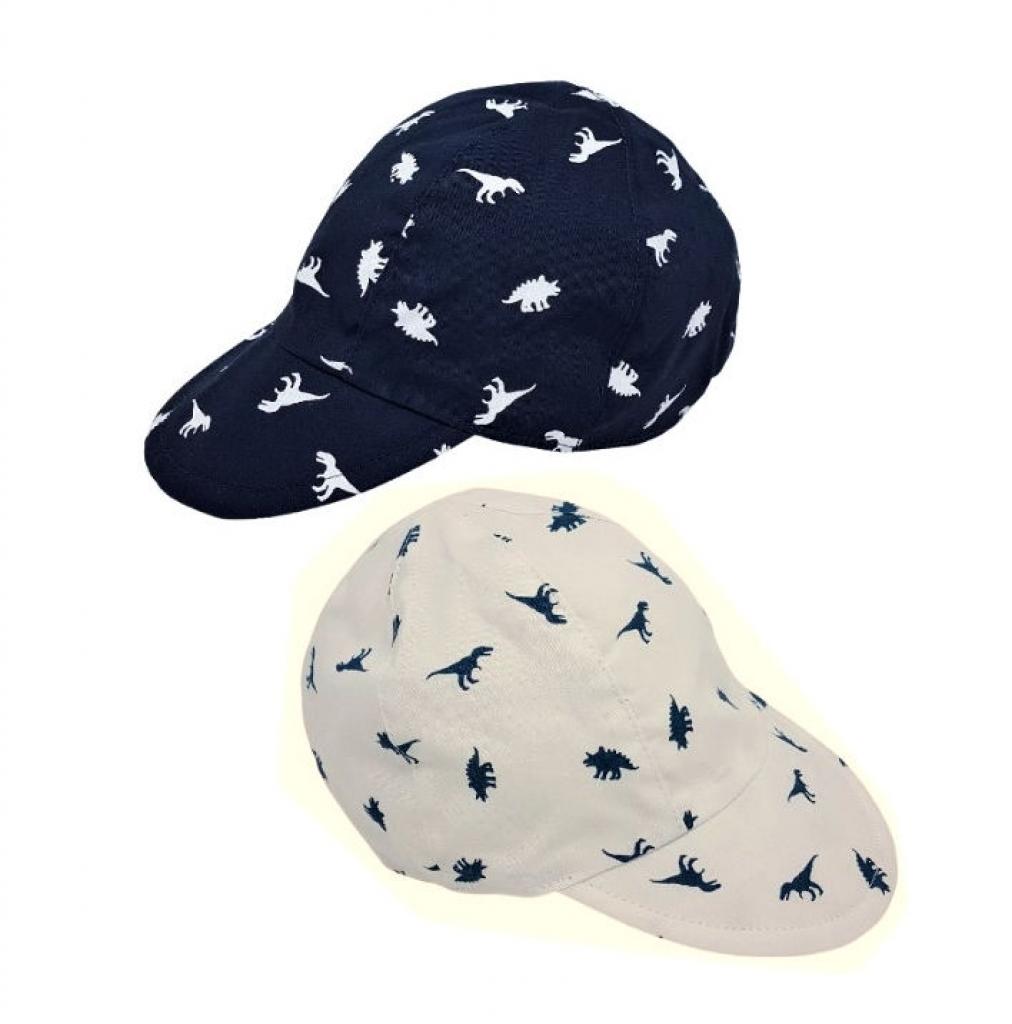 Pesci Baby  5055185857654 PB0358-2 Dinosaur Cap (6-18 months)