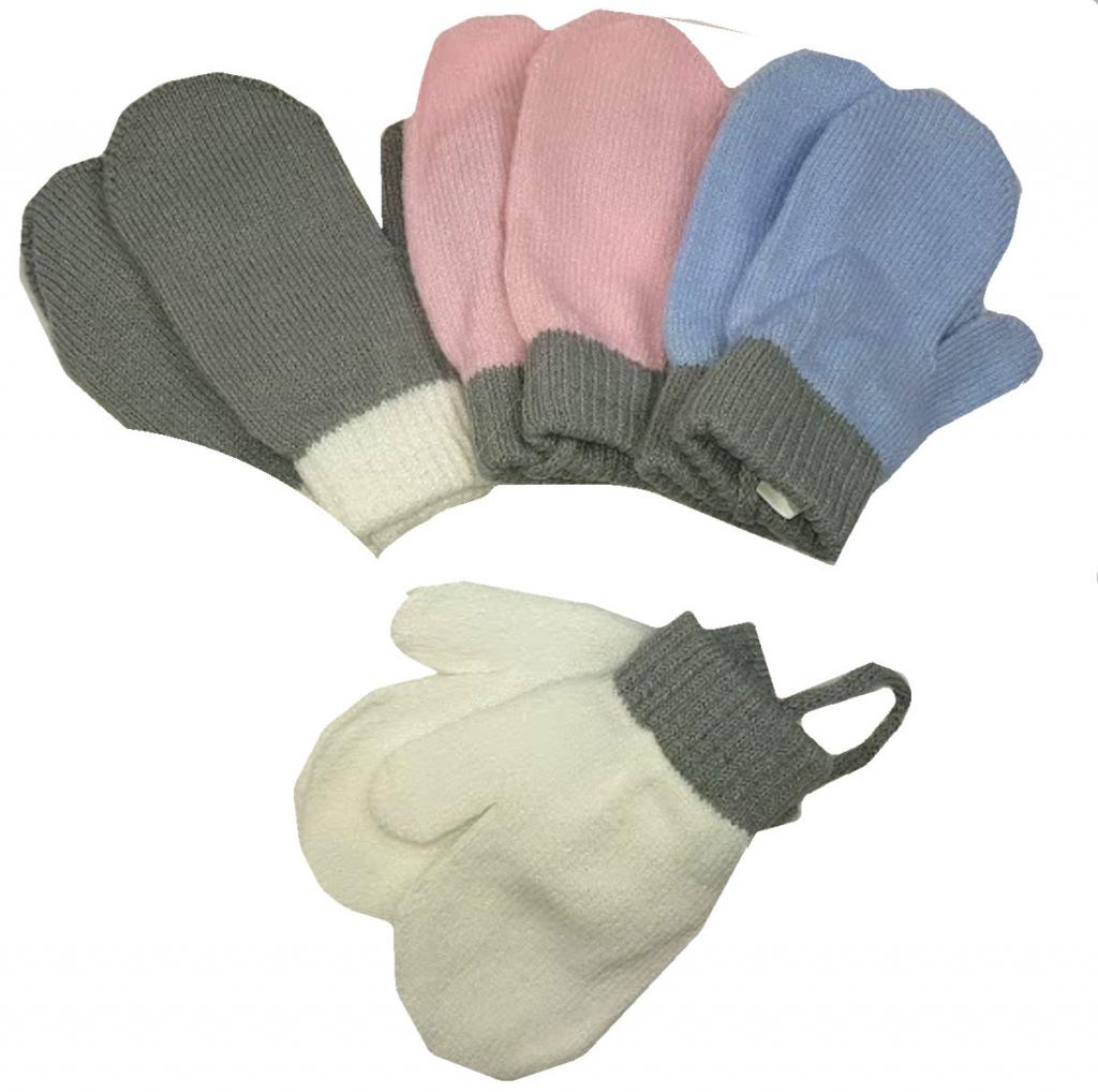 Pesci Baby  5055185825929 PB6199-9 Connected Pom Mitts (Baby)