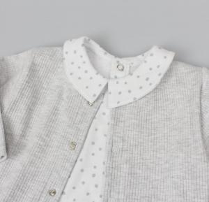 Pure & Soft TST/E13309 * PSE13309 Zebra Ribbed Three Piece ( 0-6 months)