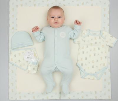 PSN14772 5 Piece Layette set "teddy" ( 0-6 months)