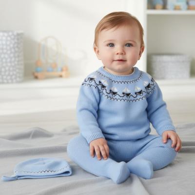 PX0339DB  Delmar Suit and Hat  (newborn - 9 months)