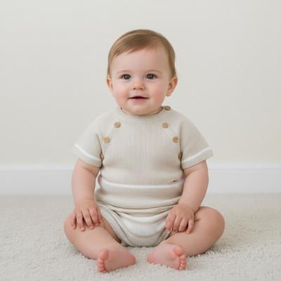 PX0552-NT  Casper Natural Knit Set  (Nb -6months)