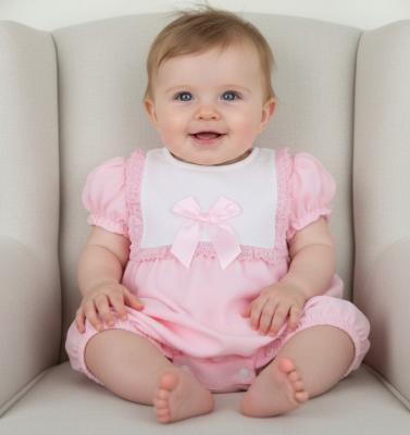 PX0612P  Meri Spanish Style Cotton Romper  ( Newborn - 6 months)