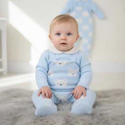 PX0728S  Benny Bear Dungaree Set  (NB - 6 months)