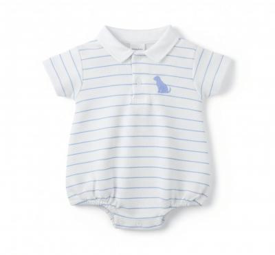 PX0836B  "Benji Dog" Romper  (Newborn - 6 months)