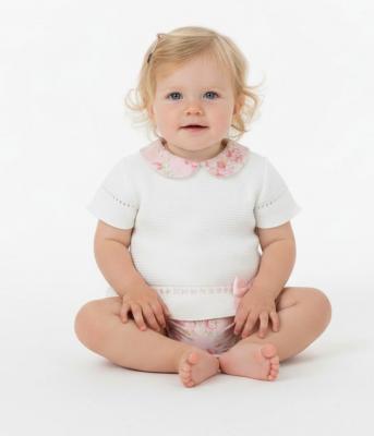 PX0839W  Sophia Floral Pants Suit  (3-18 months)