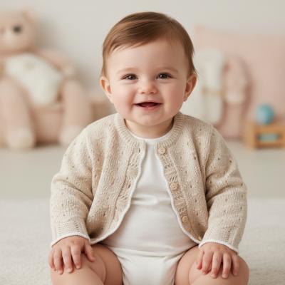 PX0862-N-B  Avery Natural Cardigan  (6-24 months)