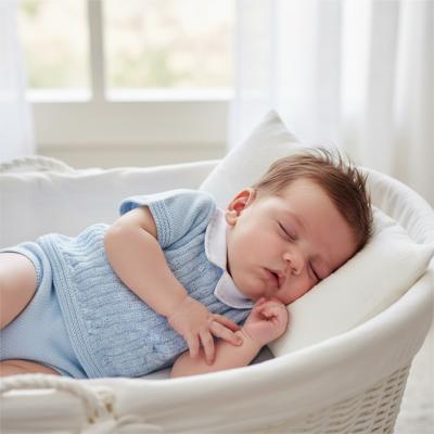 PX0873BA   Sky Blue Leon Pants Suit  (0-9 months)