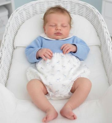 PX0974DB "Rocking Horse" Romper (Newborn - 6 months)