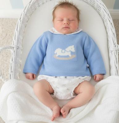 PX0975DB "Rocking Horse" Top & Jam Pants (Newborn - 6 months)