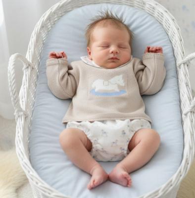 PX0975N "Rocking Horse" Top & Jam Pant (Newborn - 6 months)