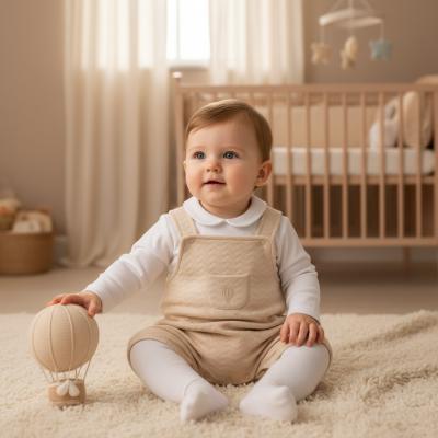 PX1010-Bi-B Pascal Short Dungaree Hot Air Balloon (6-24 months)