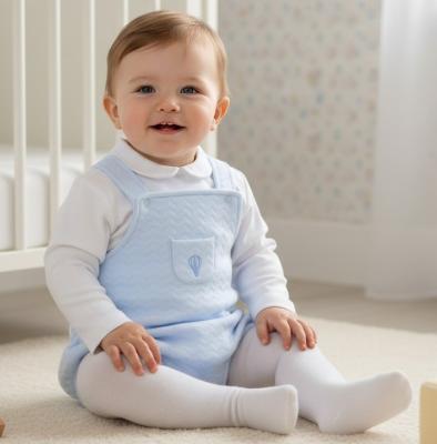 PX1010-S-B Pascal Short Dungaree Hot Air Balloon (6-24 months)