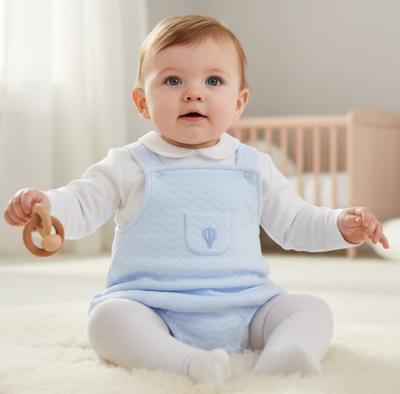 PX1010-S-A Pascal Short Dungaree Hot Air Balloon (NB - 6 months)