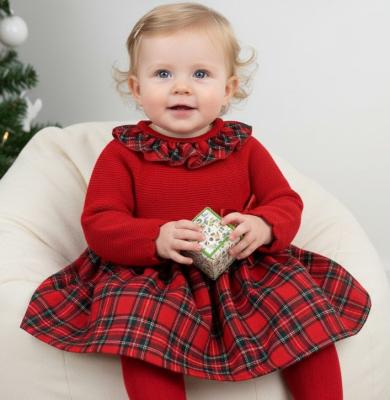 PX1046-R-A Red Izzie Dress (Nb-9 months)