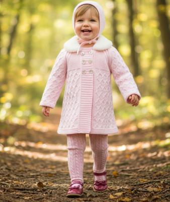 PX1062-P Pink Tillie Matinee Spanish Style (12-36 months)