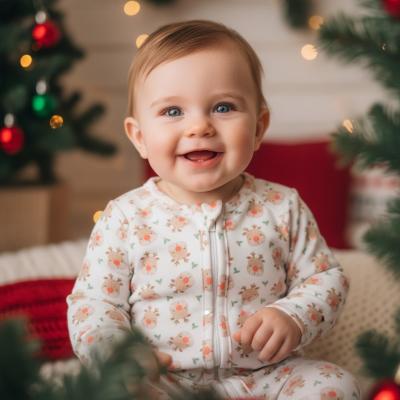PXB1014 Rudolph Romper ( Newborn - 9 months)