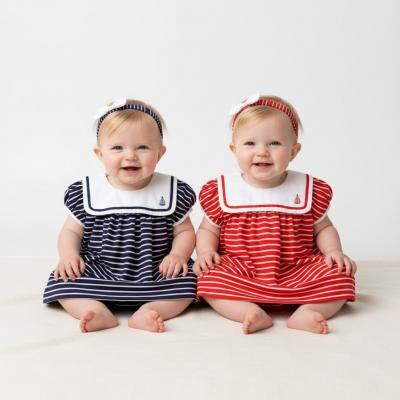 RBA03165-B  Sailor Dress Set  (6-24 months)