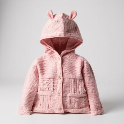 RBB03799P  Cotton knit cardigan  (0-12 months)