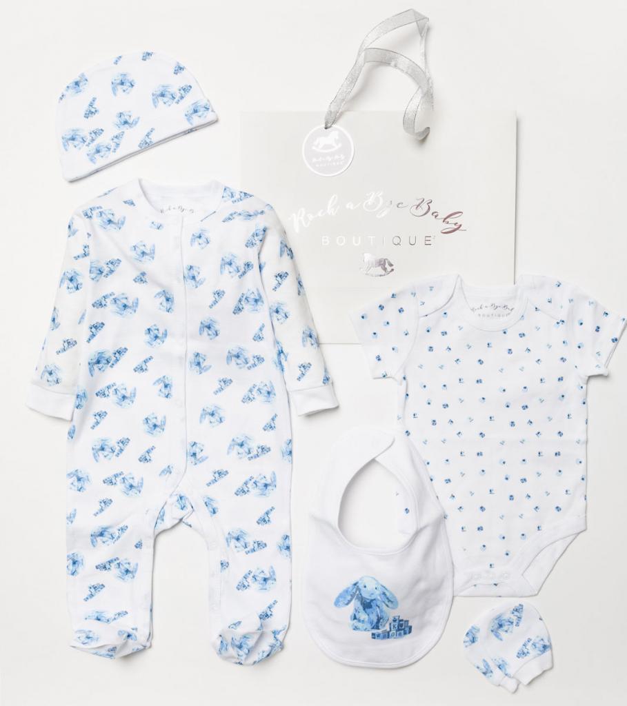 Rock a bye boutique   RBB04295 "Bunny" 5 Piece Set (NB - 6m)