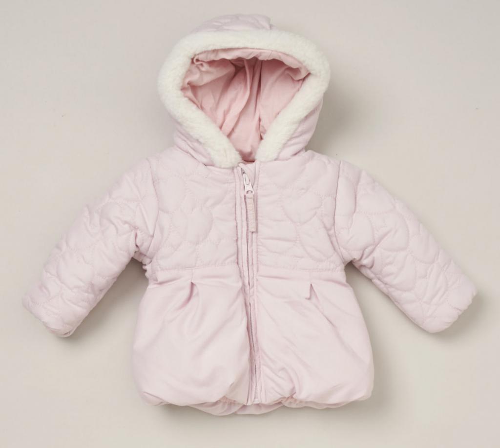 Rock a bye boutique   RBC05334A Pink Microfibre Jacket (0-12 months)