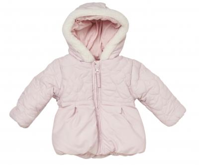 Rock a bye boutique   RBC05334B-p Pink Microfibre Jacket (12-24 months)