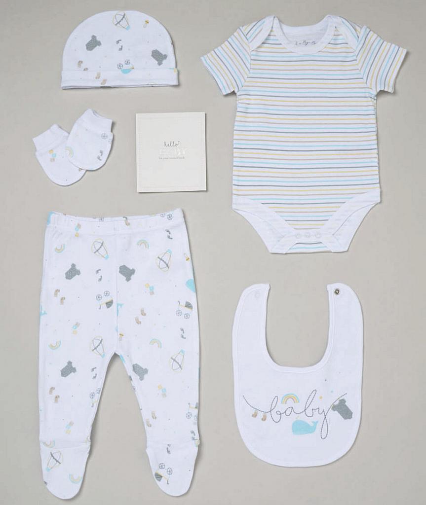 Rock a bye boutique  5056623232859 RBC05608  Baby Memory Book 6 Piece Set (NB - 6m)