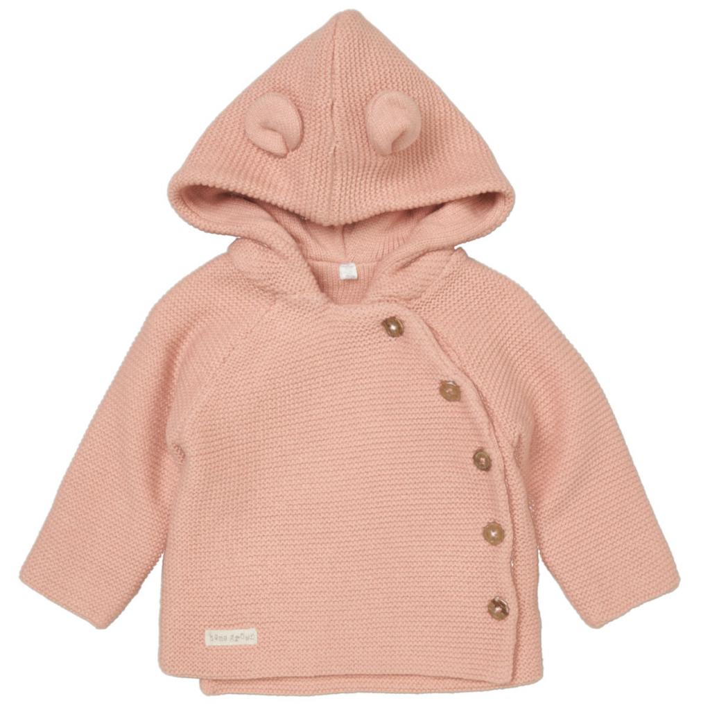 HOME GROWN BABY (organic)  * HGC05715 Cotton Double Knit cardigan (0-12 months)