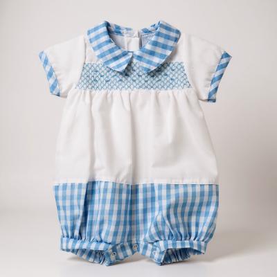 Rock a bye boutique D06457 5056623268025 RBD06457S Smocked Gingham Romper (0-9 months)