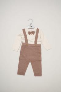 Little Gent E07665 LGE07665 Dungaree Knit set(0-12 months)