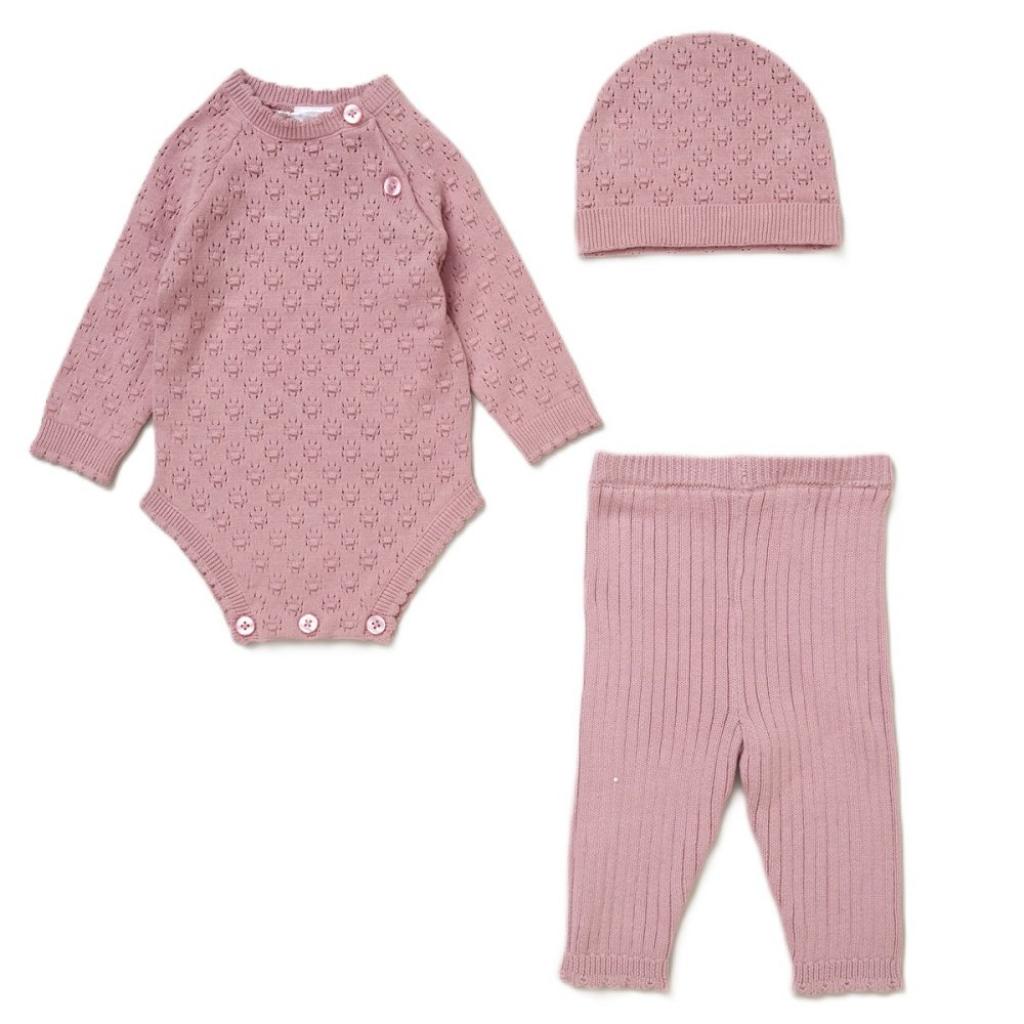 Rock a bye boutique E07701 * RBE07701 True Knit Cotton Set (0-12 months)